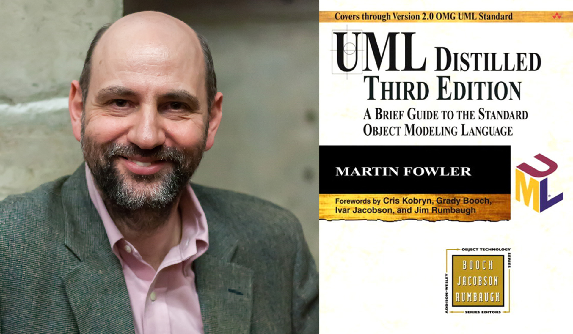 Martin Fowler och hans bok UML Distilled third edition