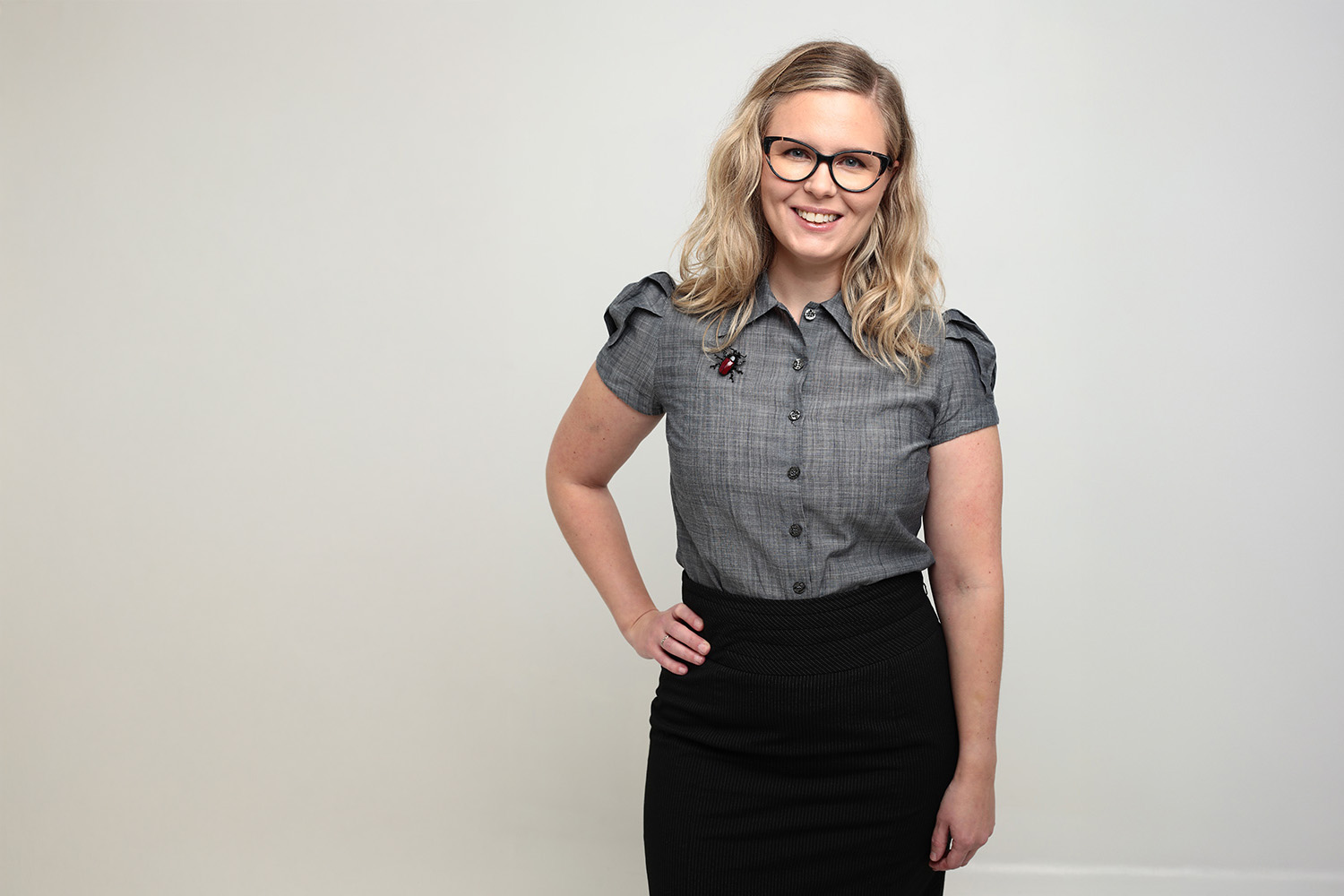 Sandra är informationsarkitekt